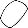 CDA 0040400064 Genuine Main Oven Door Seal