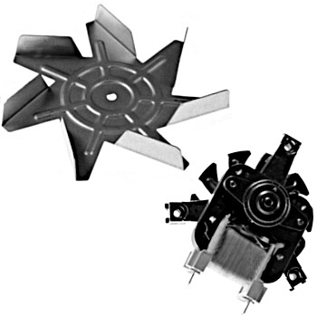Euromaid 0040900034 Genuine Fan Oven Motor