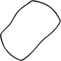 Siemens 00419148 Genuine Main Oven Door Seal