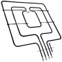 Constructa 00771772 Genuine Grill-Oven Element