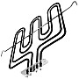 Delonghi 062034004 Genuine Grill-Oven Element