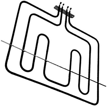 Baumatic 07040975 Grill-Oven Element