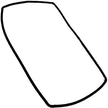 Baumatic 12380460 Genuine Main Oven Door Seal