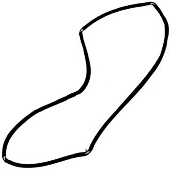 Diplomat 12380570 Genuine Top Oven Door Seal