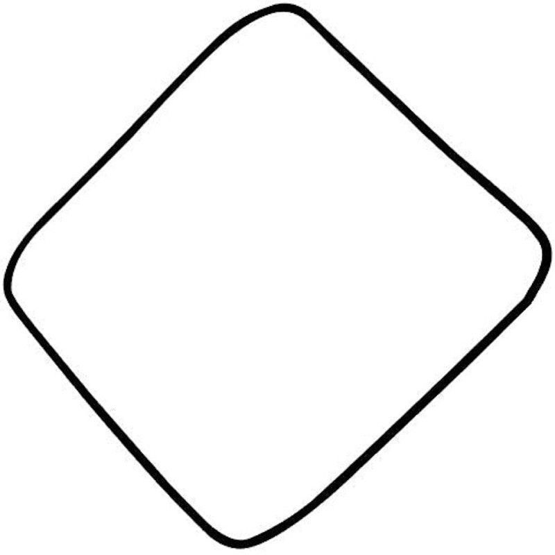 Aya 255100045 Genuine Main Oven Door Seal