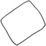 Beko 255440138 Genuine Main Oven Door Seal