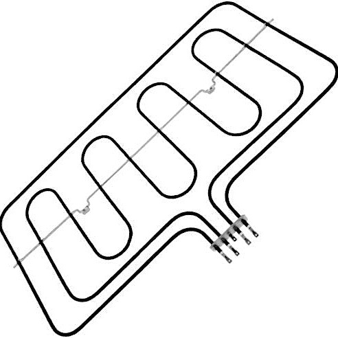 Telefunken 32021215 Genuine Grill-Oven Element
