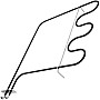 AEG 3570076038 Genuine Base Oven Element