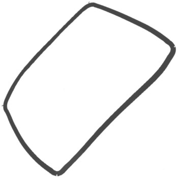 Luxor 42275279 Genuine Main Oven Door Seal