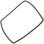 Nordmende 42275281 Main Oven Door Seal