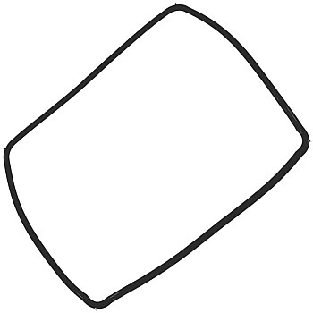 Belling 42275281 Main Oven Door Seal