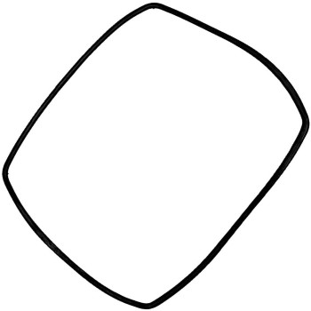 Swan 455100004 Genuine Main Oven Door Seal