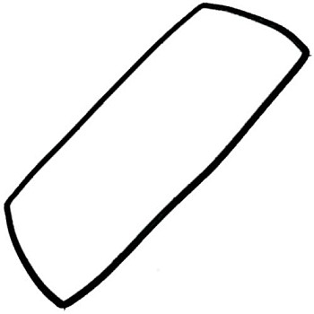 Beko 455376001 Genuine Tall Oven Door Seal
