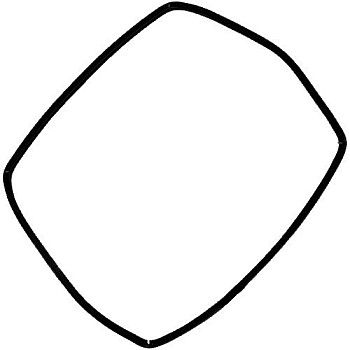 Country 455920052 Genuine Main Oven Door Seal