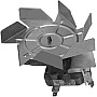 Alno 50218580004 Genuine Fan Oven Motor