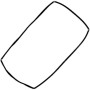 Smeg 754131959 Genuine Main Oven Door Seal
