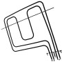 Teka 83140303 Compatible Grill-Oven Element