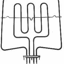 Zanussi 3570009013 Compatible Grill-Oven Element