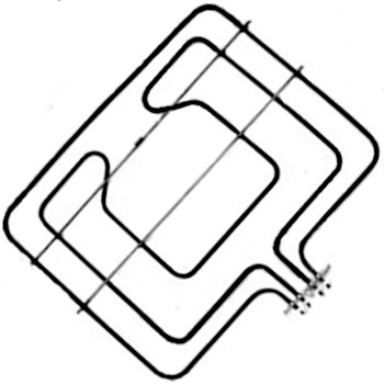 La Germania BZ606095 Grill-Oven Element