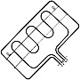ILVE BZ606105 Genuine Grill-Oven Element