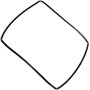 Scholtes C00027982 Genuine Main Oven Door Seal