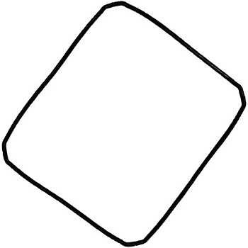 Wrighton C00232810 Genuine Main Oven Door Seal