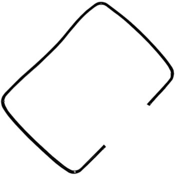 Bossmatic C00311333 Genuine Main Oven Door Seal