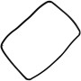 Bauknecht C00340466 Genuine Main Oven Door Seal