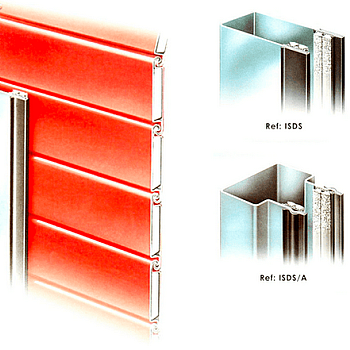 Clip on side guide seal for Insulated roller shutters ISD-A (sold in pairs)