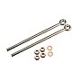 Cardale DOUBLE DOOR Spring Eye Bolts 8" (200mm)