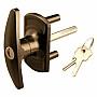 Compton T-handle Garage Door Lock 75mm Shaft