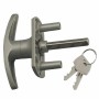King T-Handle Lock 75mm Long Shaft
