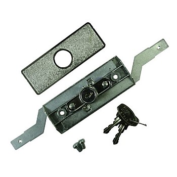 Steel-Line Roller Door Barrel with Rectangular Plate