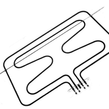 Whirlpool C00373412 Genuine Upper Grill-Oven Element