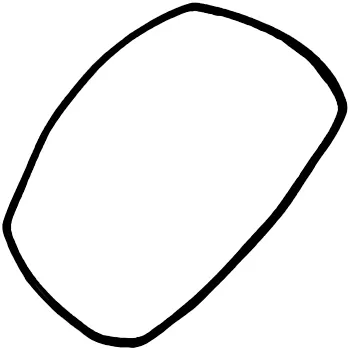 CDA 0040400064 Genuine Main Oven Door Seal