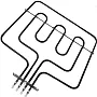 Amica 0040900406 Genuine Grill-Oven Element