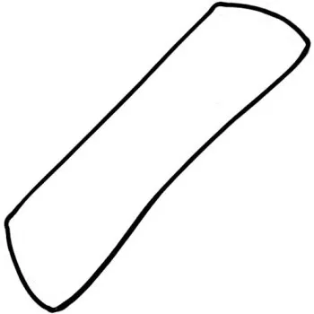CDA 053058 Genuine Main Oven Door Glass Seal