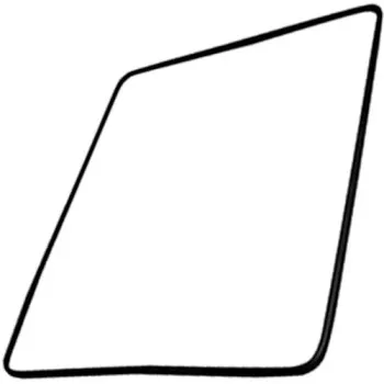 Kenwood 053096 Genuine Small Oven Door Glass Seal Kenwood 053096 Genuine Small Oven Door Glass Seal